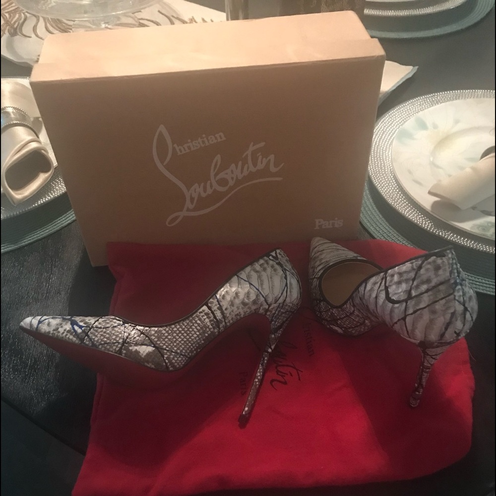 Red bottoms size 8
